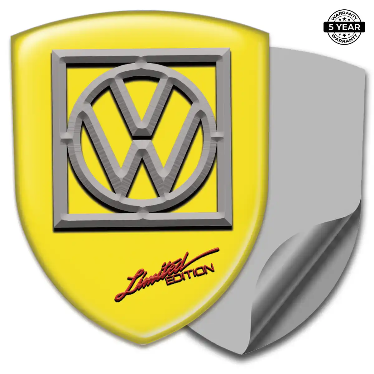 VW 3D Logo Sticker Prime Quality