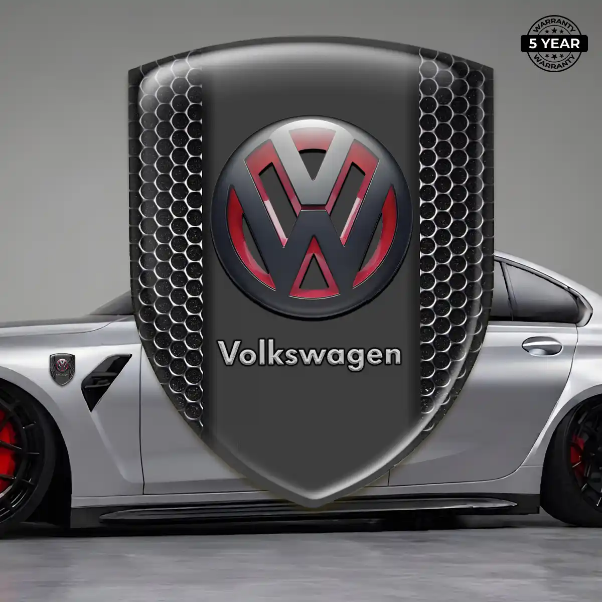 VW 3D Logo Sticker Superior Craft