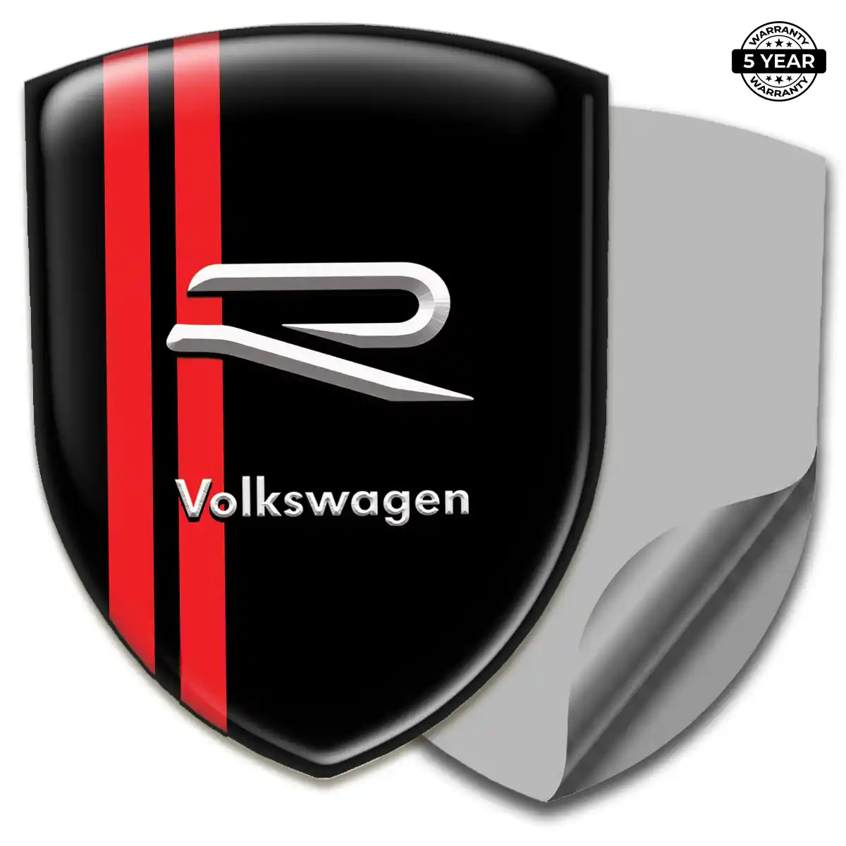 VW Automotive Emblem Sticker Prime Quality
