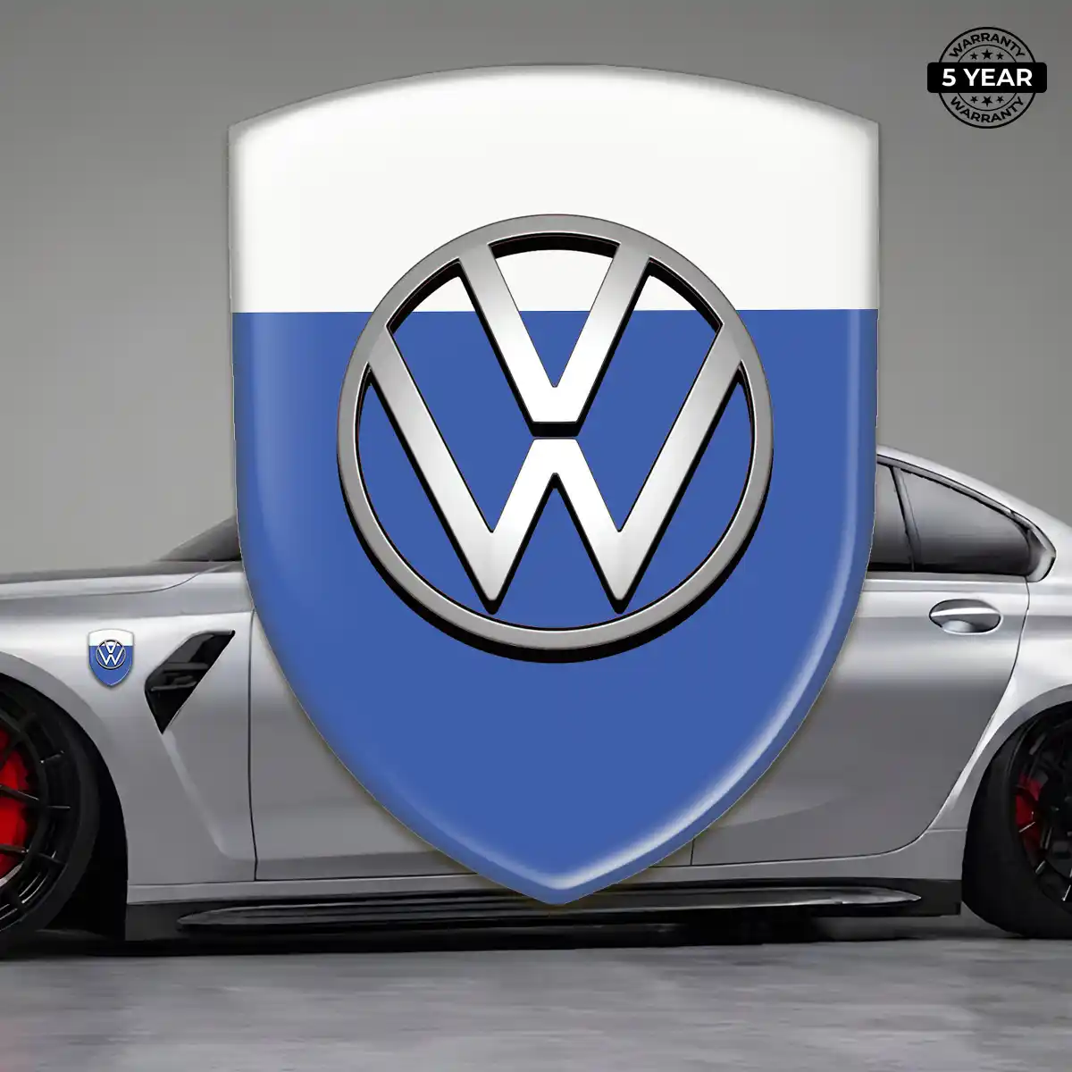 VW Automotive Logo Sticker Elite Finish