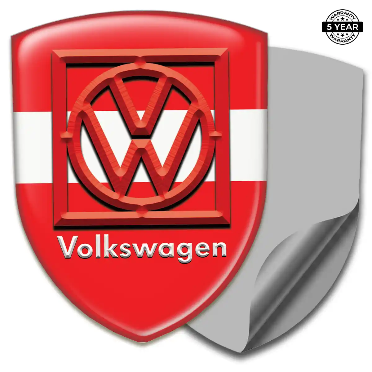 VW Automotive Logo Sticker Superior Craft