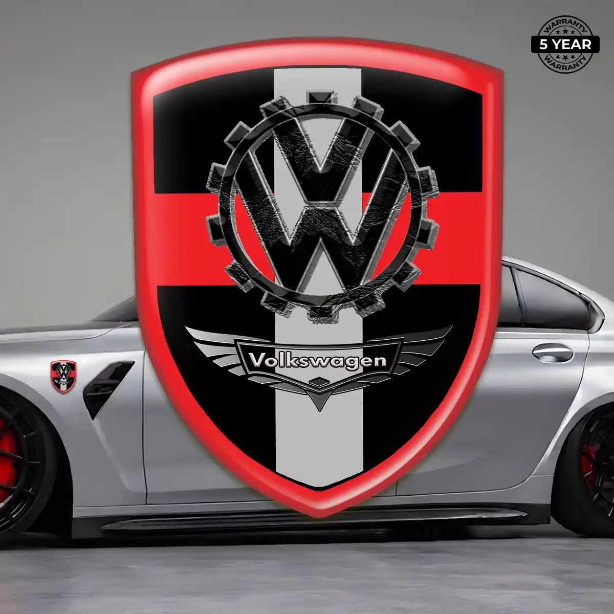 VW Automotive Resin Decal Elite Finish