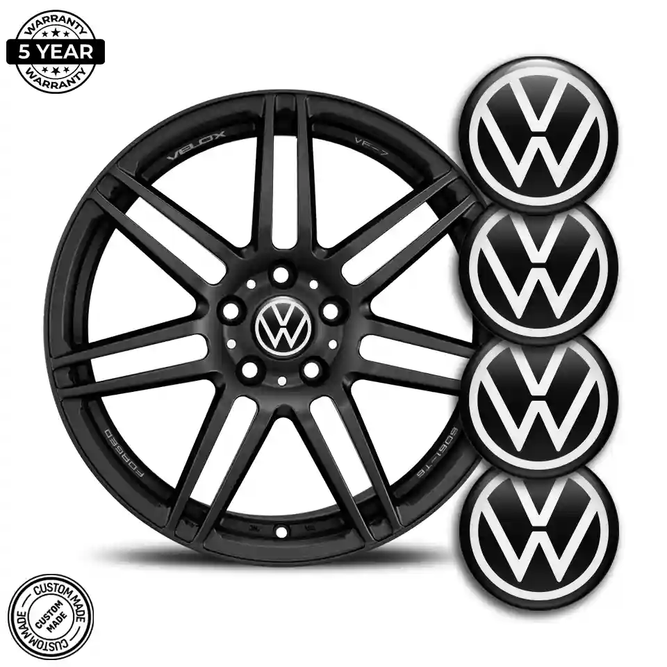 VW Badge Emblems Center Cap High Quality