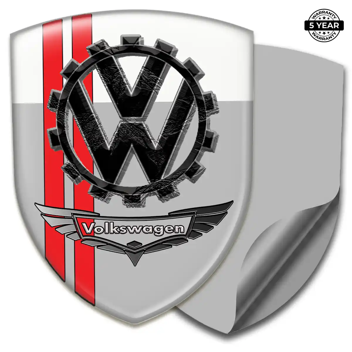 VW Badge Refined Design