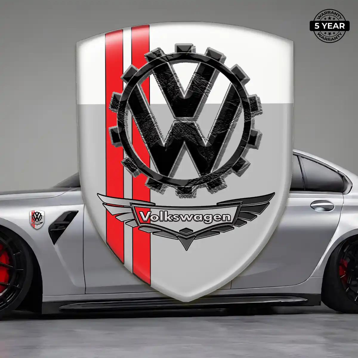 VW Badge Refined Design