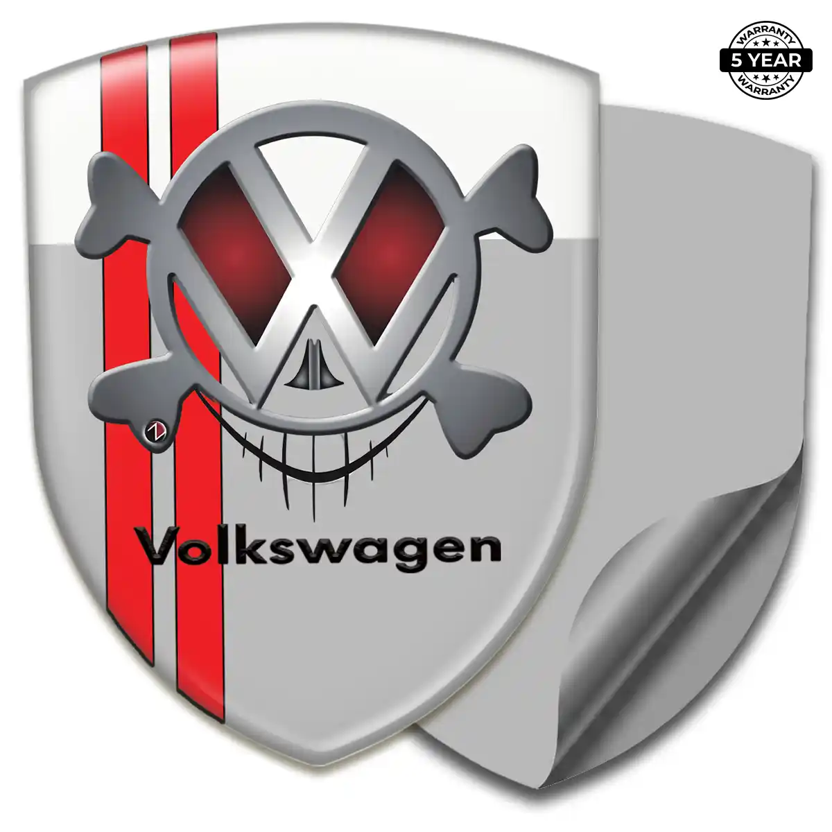 VW Car Emblem Decal Elite Finish