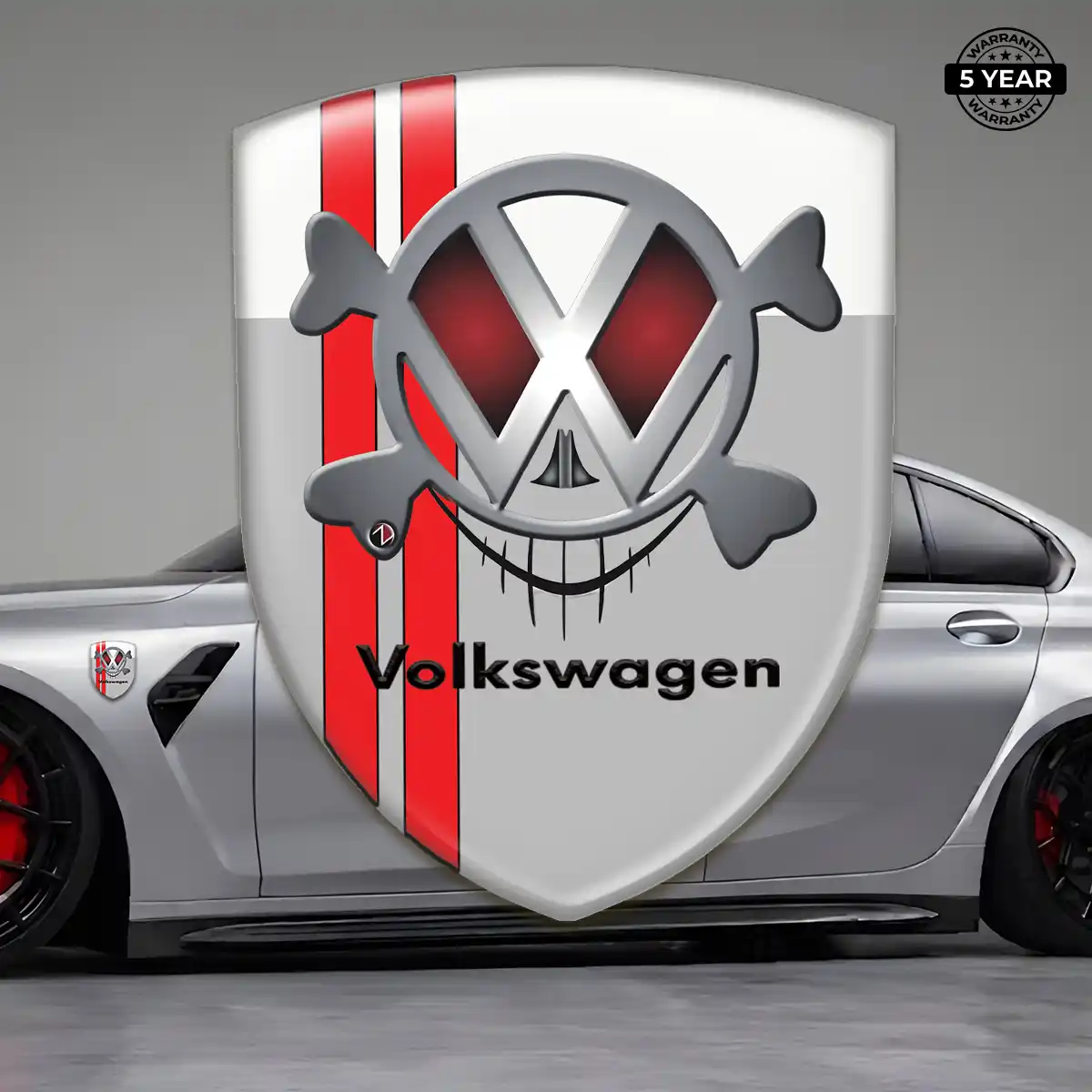 VW Car Emblem Decal Elite Finish