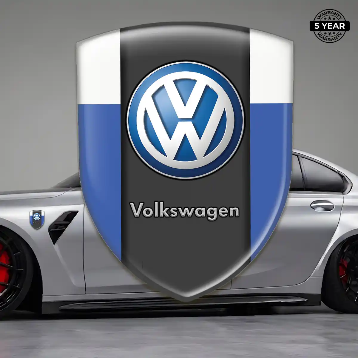 VW Car Emblem Decal Prime Quality