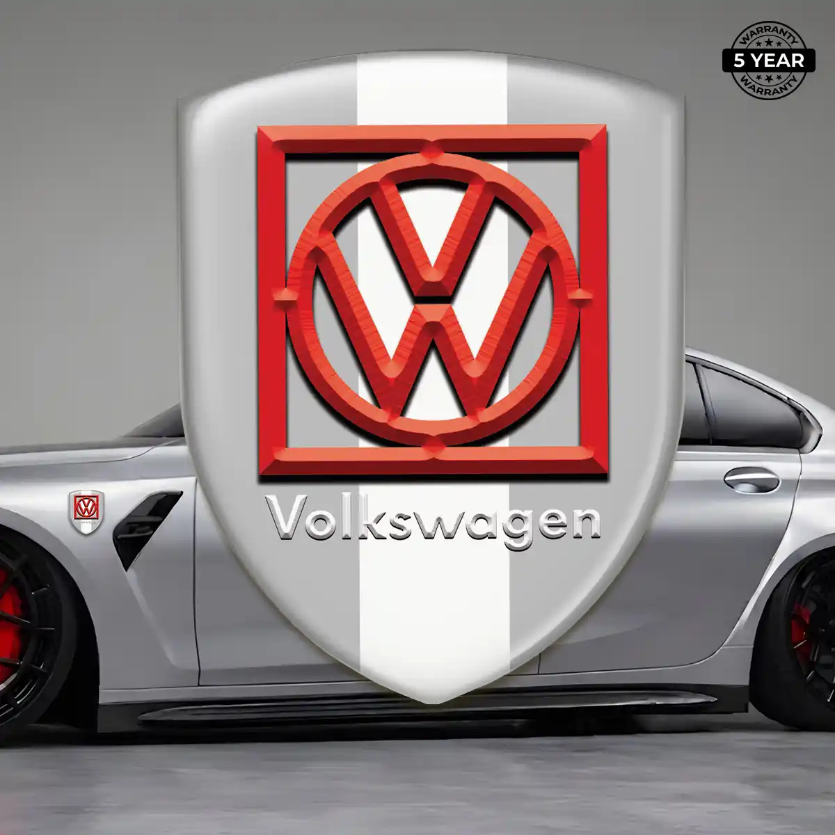 VW Car Emblem Decal Superior Craft
