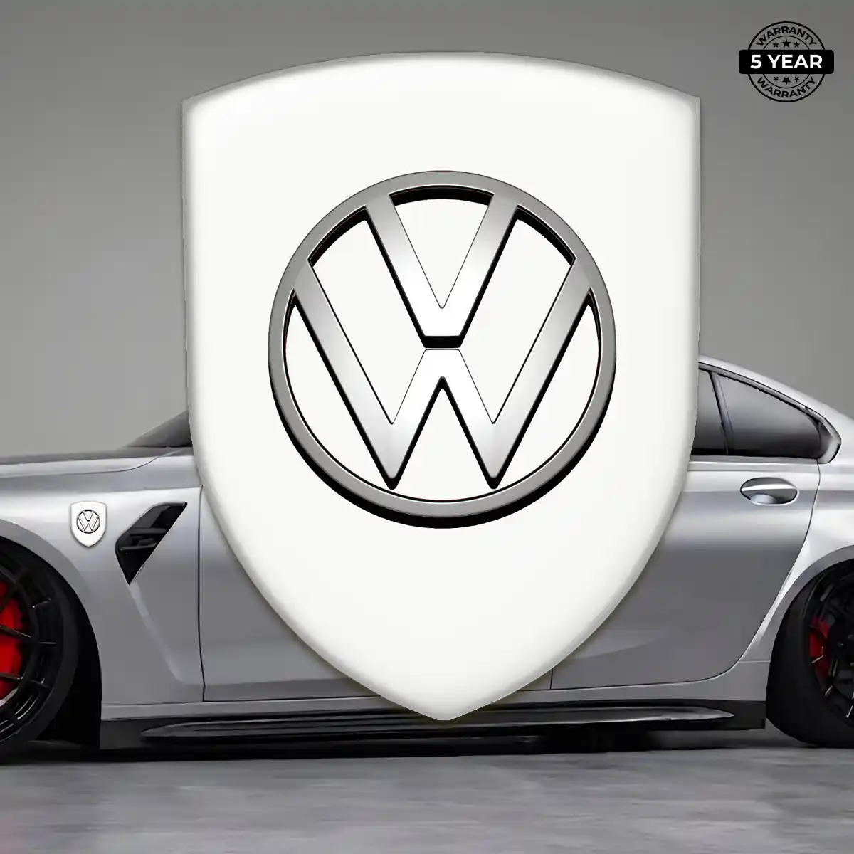 VW Car Emblem Overlay Elite Finish