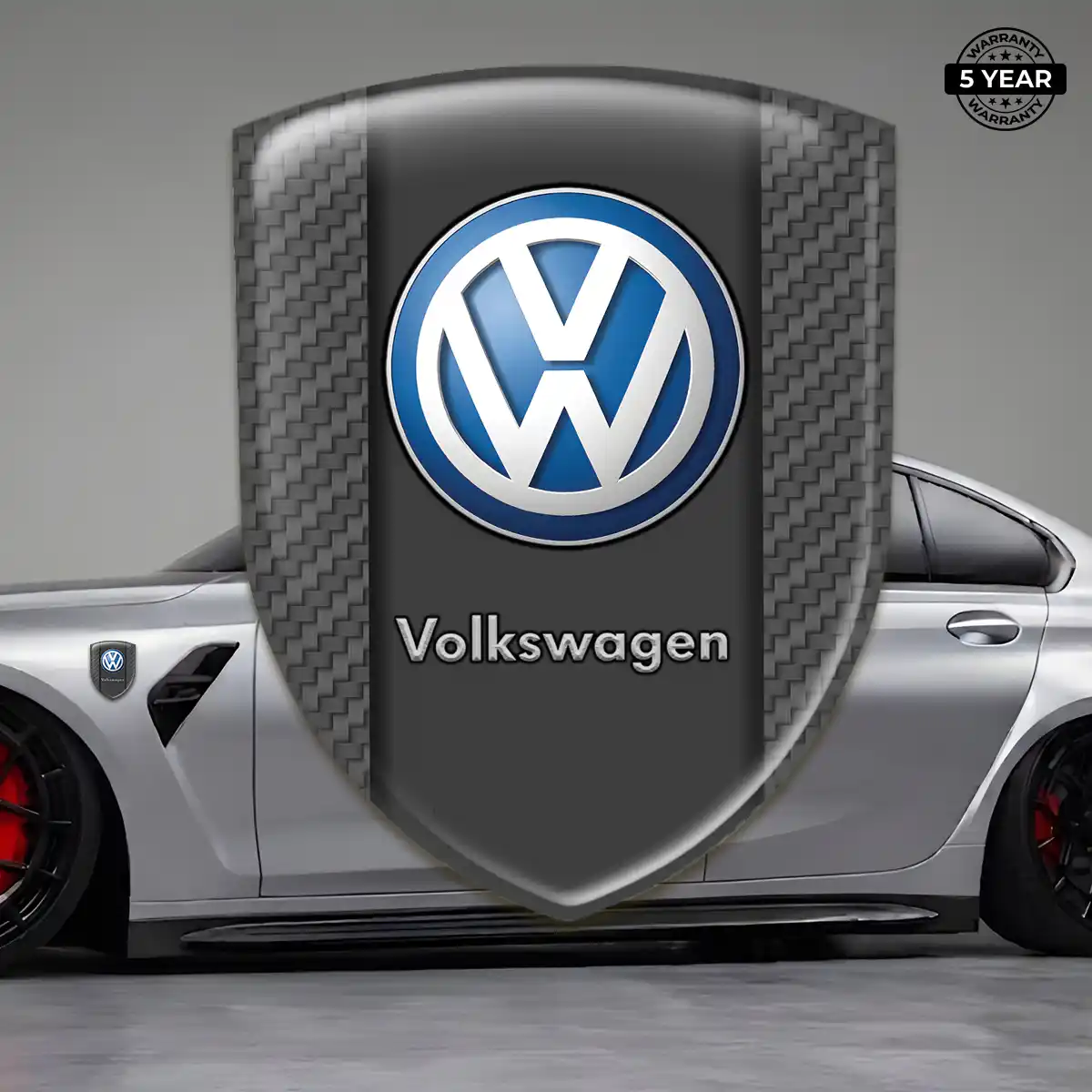 VW Car Emblem Overlay Prime Quality