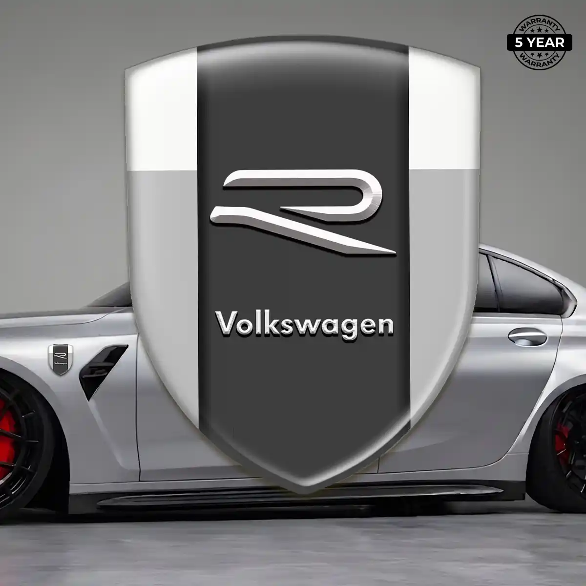 VW Car Emblem Sticker Prime Quality