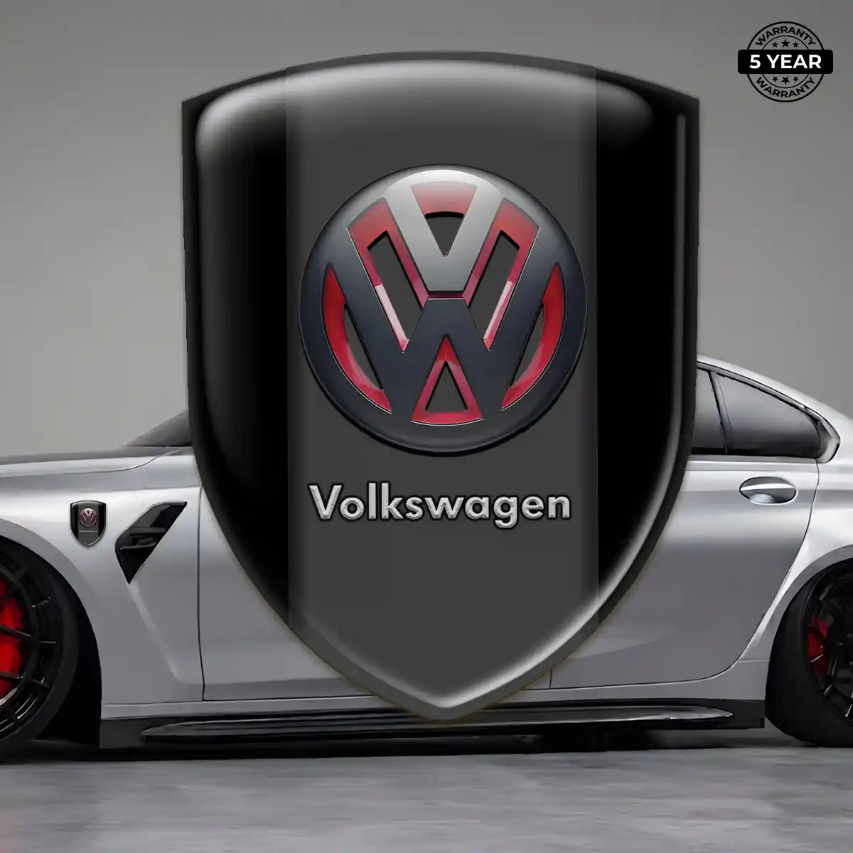 VW Car Logo Decal Prime Quality