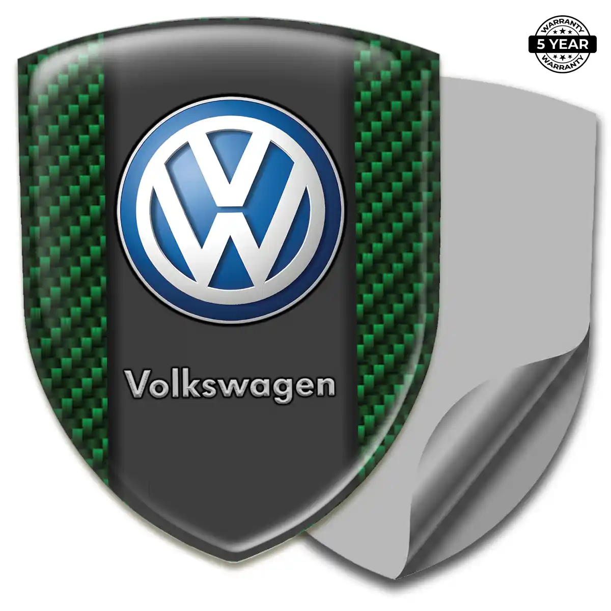 VW Car Logo Decal Refined Design