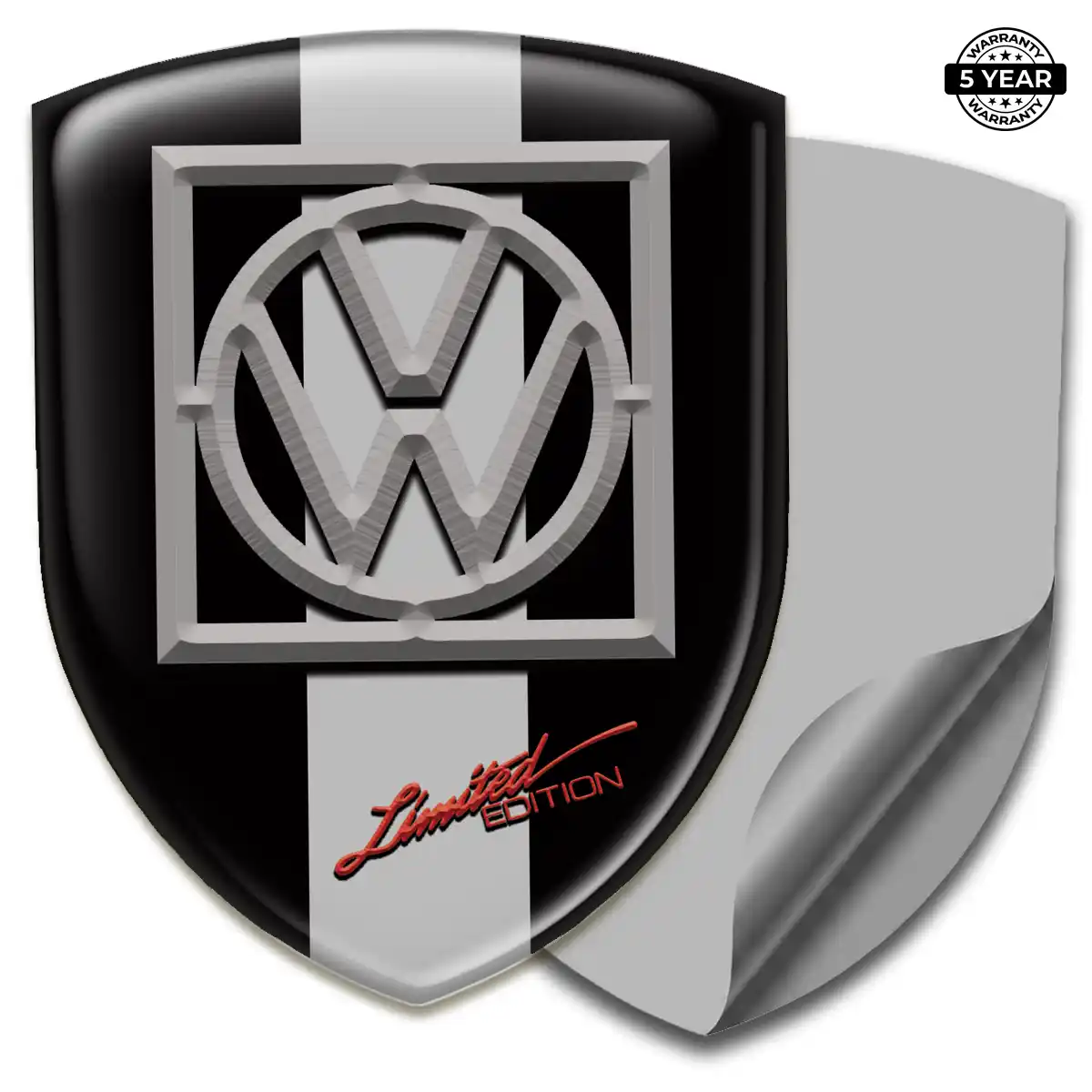 VW Crest Emblem Sleek Style