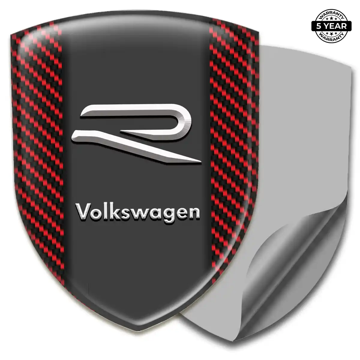 VW Crest Logo Emblem Refined Design