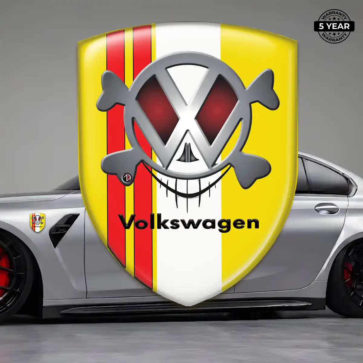 VW Crest Logo Emblem Signature Grade