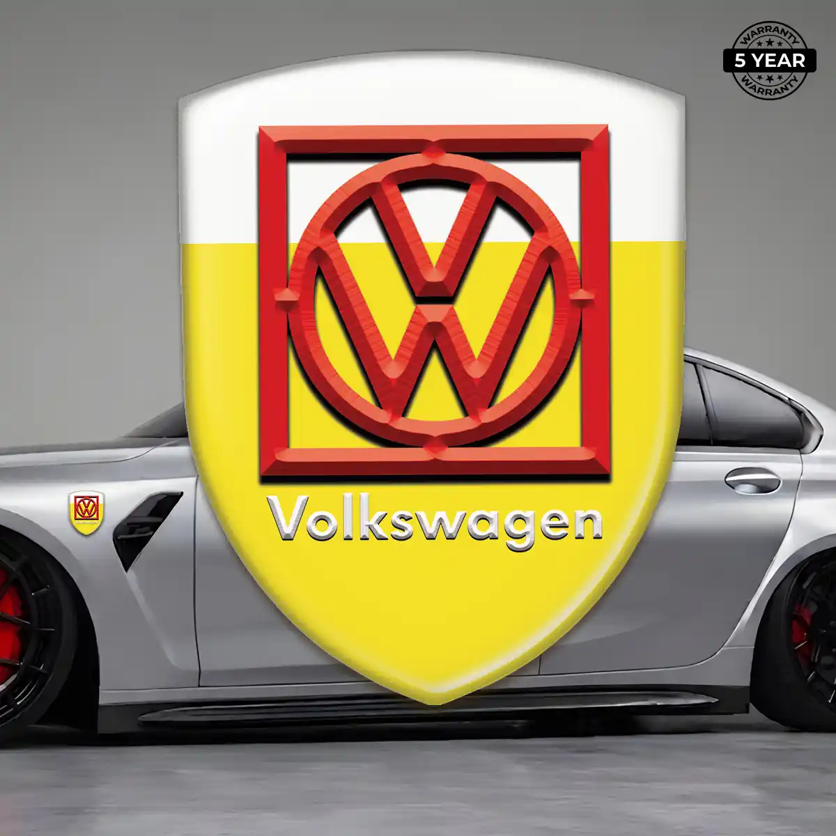 VW Crest Logo Emblem Superior Craft