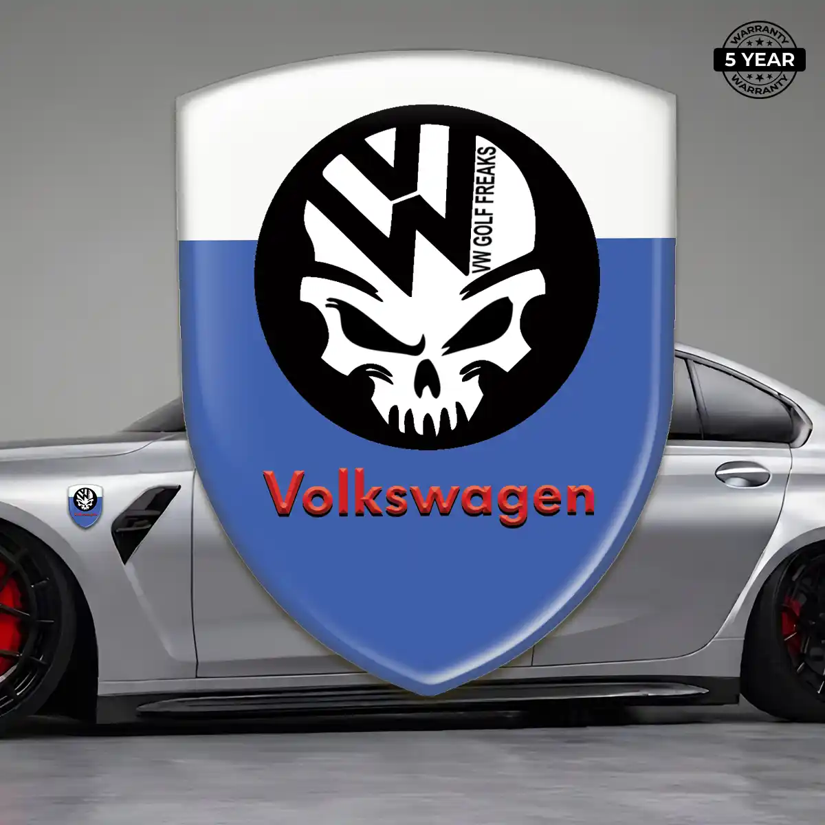 VW Domed Badge Elite Finish