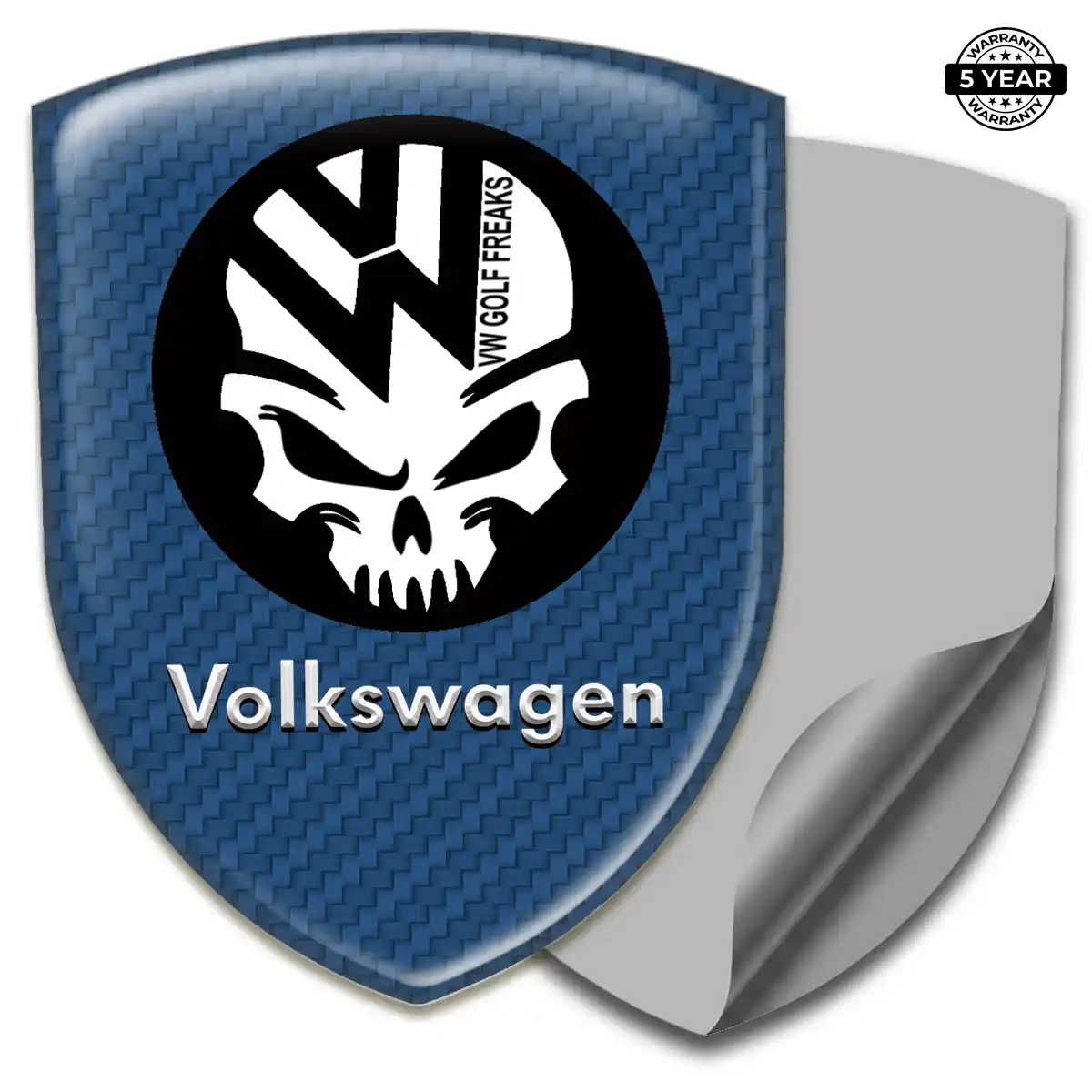 VW Domed Badge Prime Quality