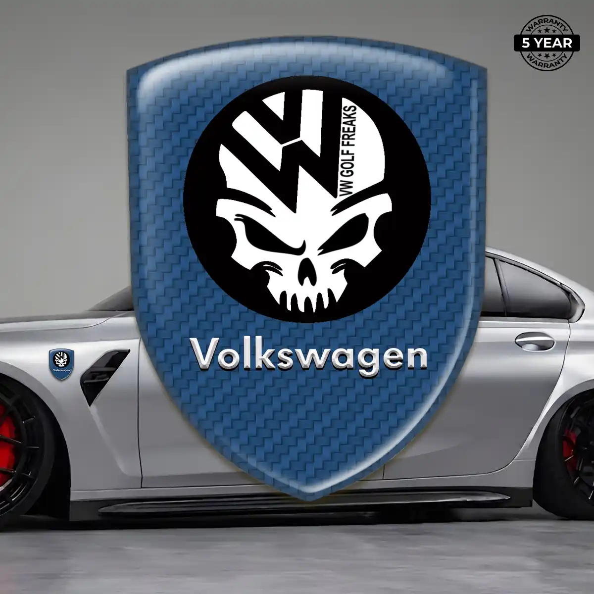 VW Domed Badge Prime Quality