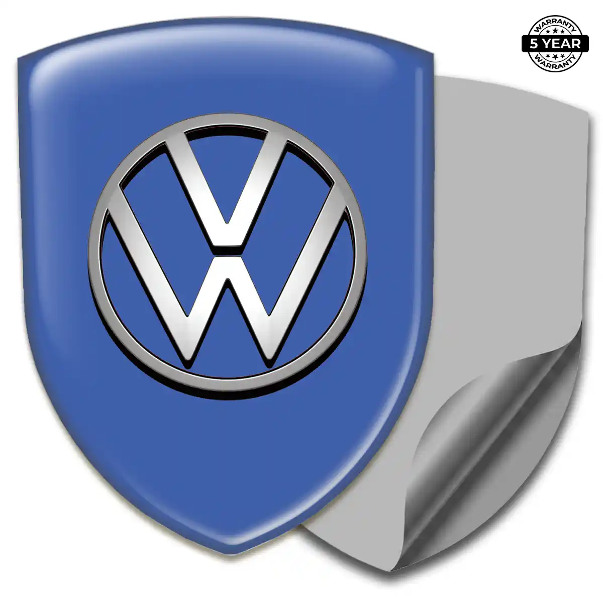 VW Domed Badge Refined Design
