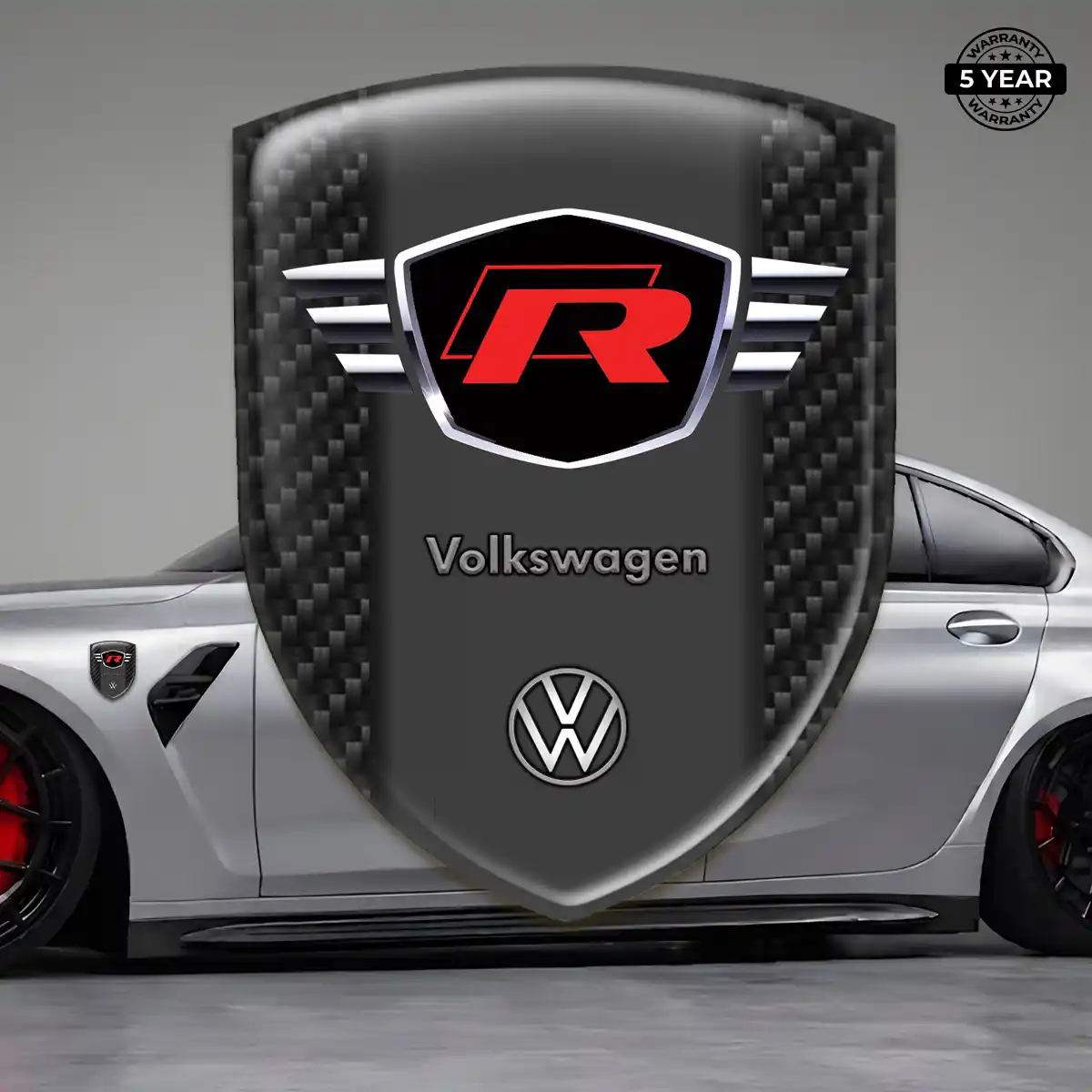 VW Domed Decal Prime Quality