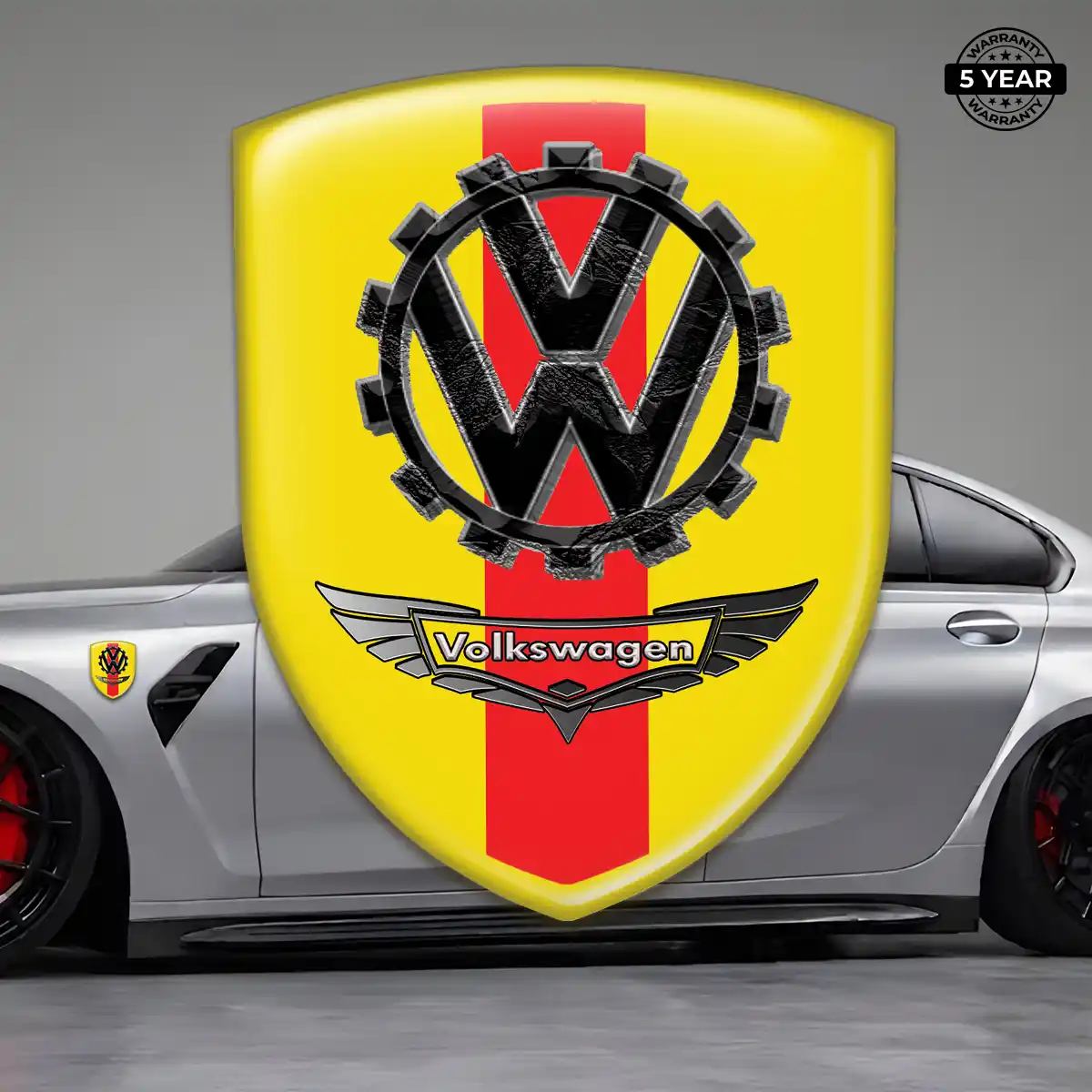 VW Domed Emblem Elite Finish