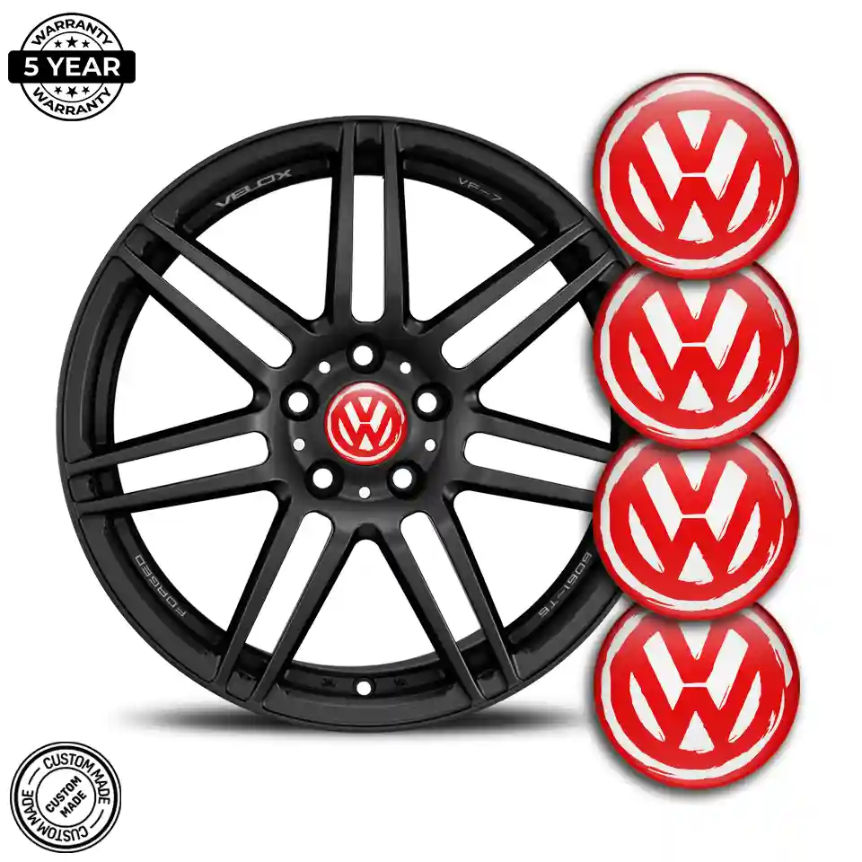 VW Domed Emblem Self-Adhesive High Quality