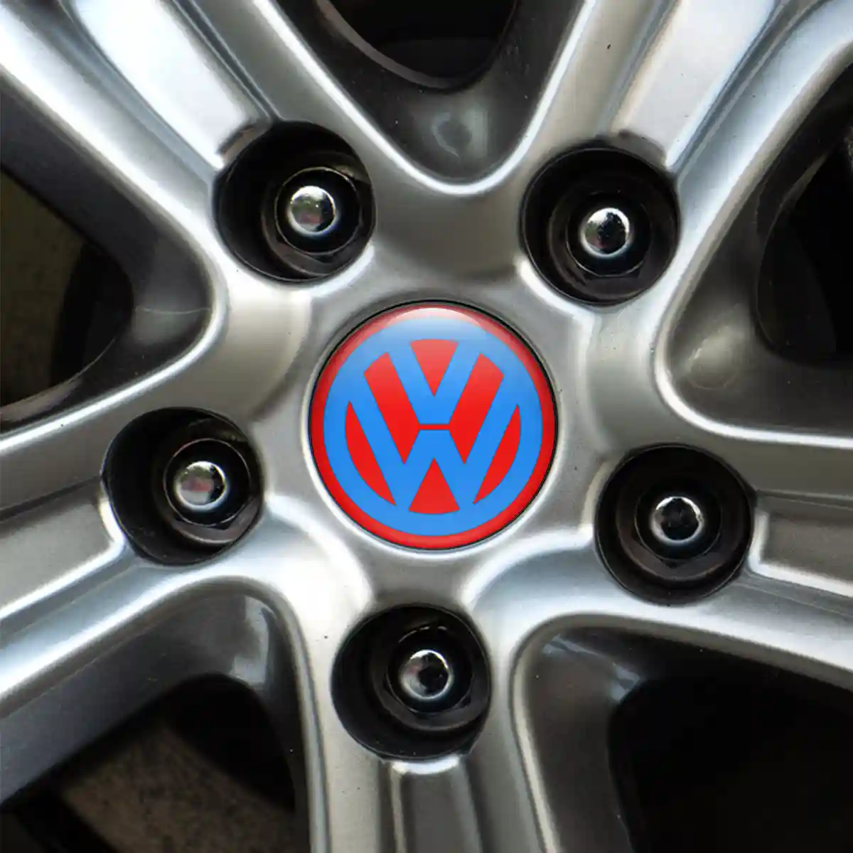 VW Domed Sticker Premium Quality