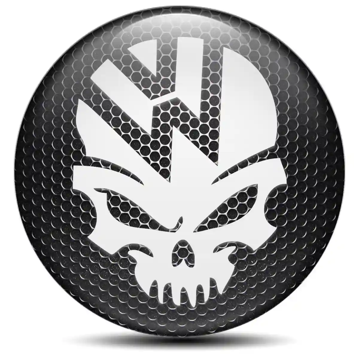 VW Domed Sticker Self-Adhesive Premium Edition
