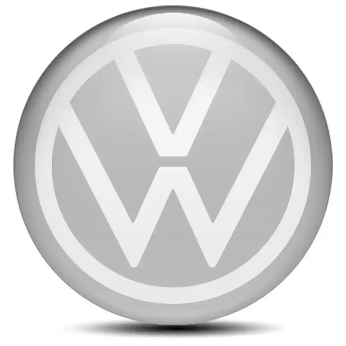 VW Emblem Badge Self-Adhesive Premium Quality