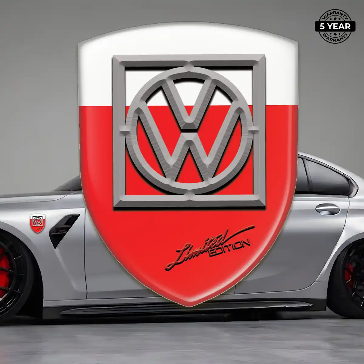 VW Emblem Badge Signature Grade