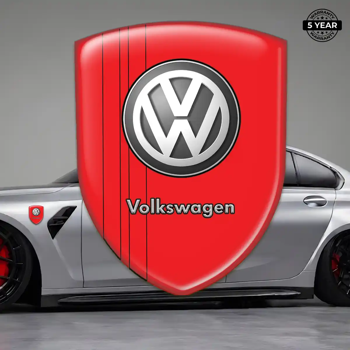 VW Emblem Badge Superior Craft