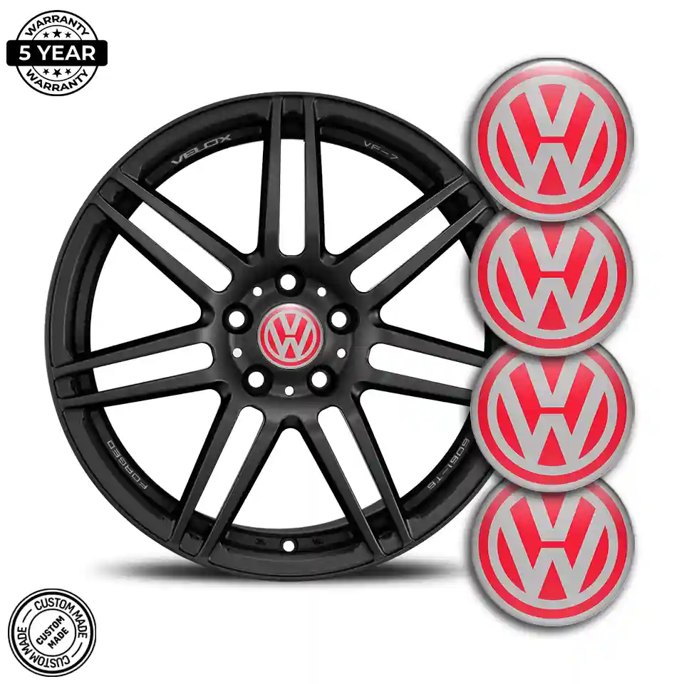 VW Emblem Center Hub Cap Self-Adhesive High Quality