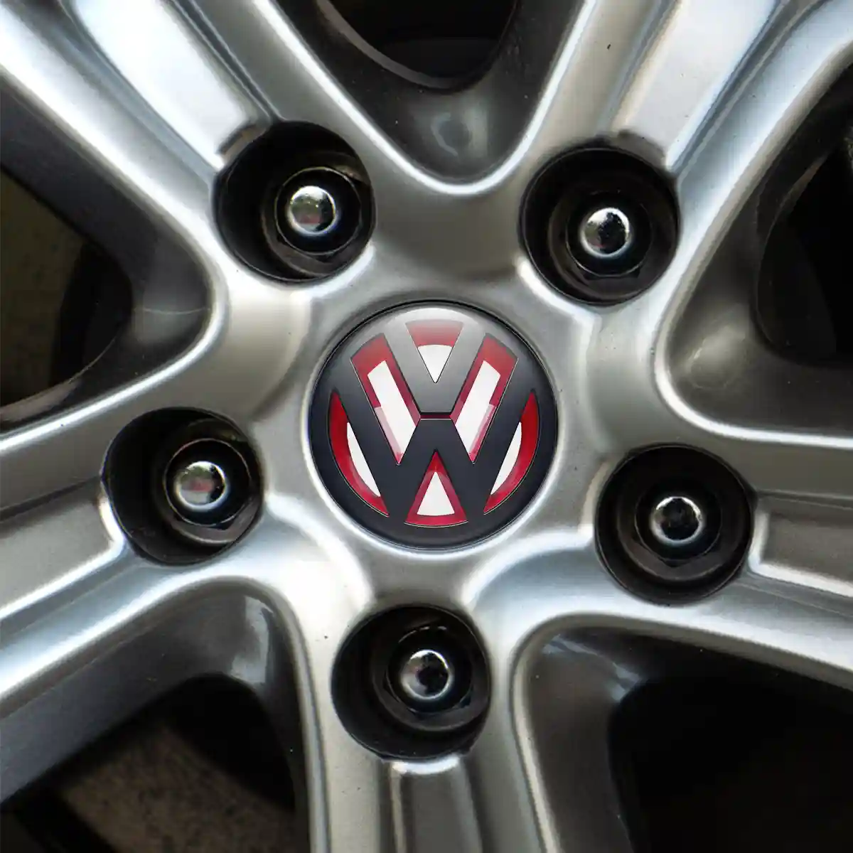 VW Emblem Center Hup Cap Premium Edition