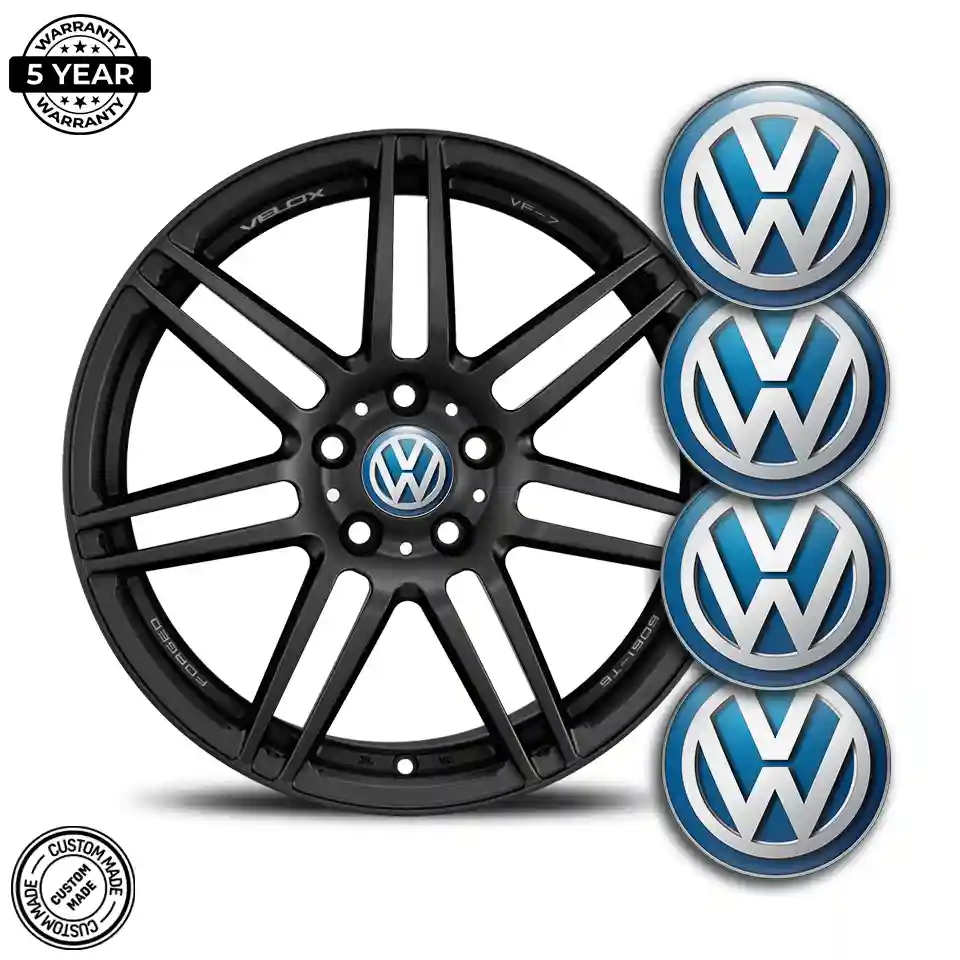 VW Emblem Epoxy Self-Adhesive Stylish Design