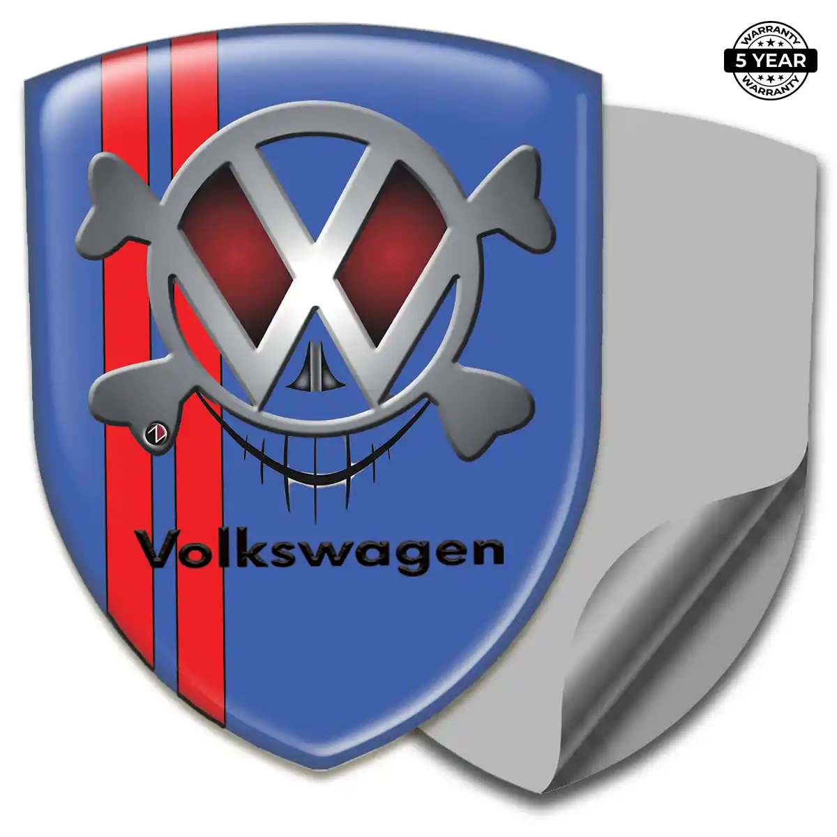 VW Emblem Logo Refined Design