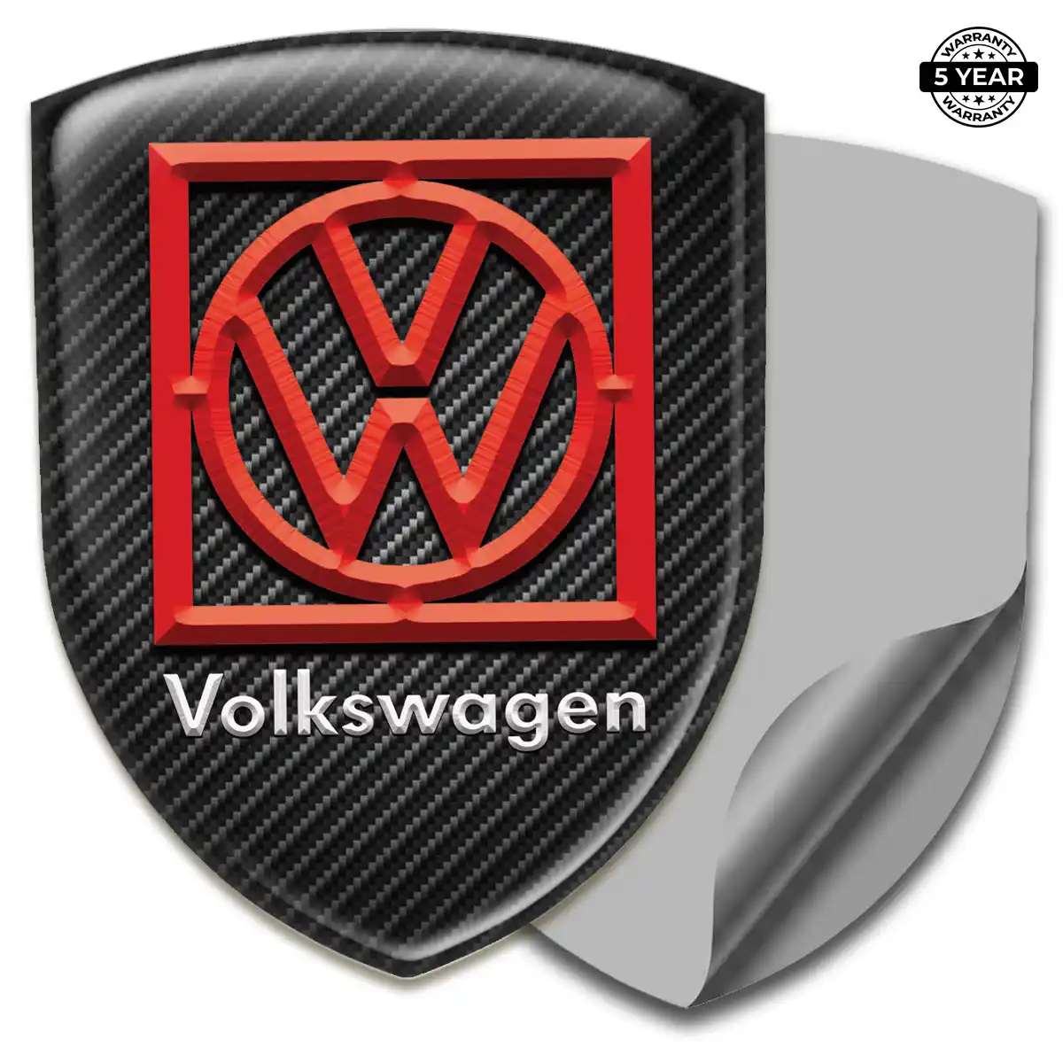 VW Emblem Logo Sleek Style