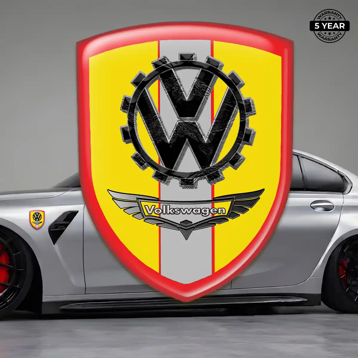 VW Emblem Logo Superior Craft