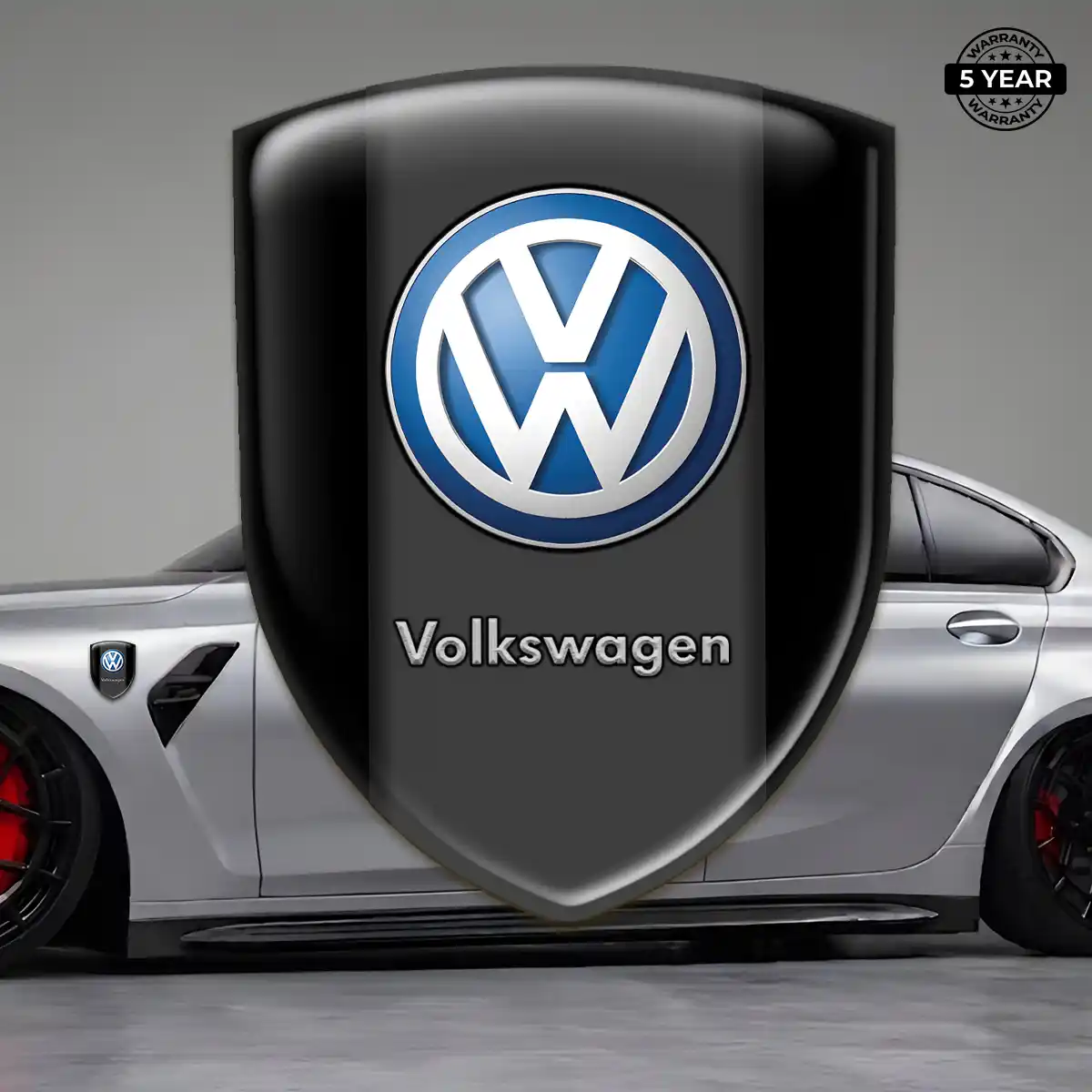 VW Emblem Refined Design