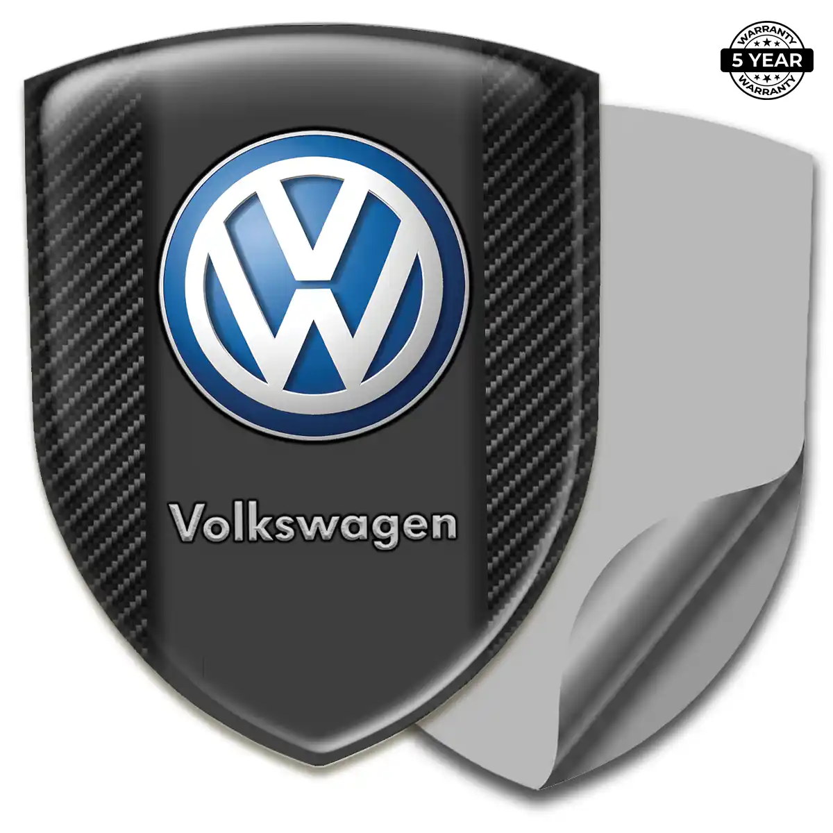 VW Emblem Sleek Style