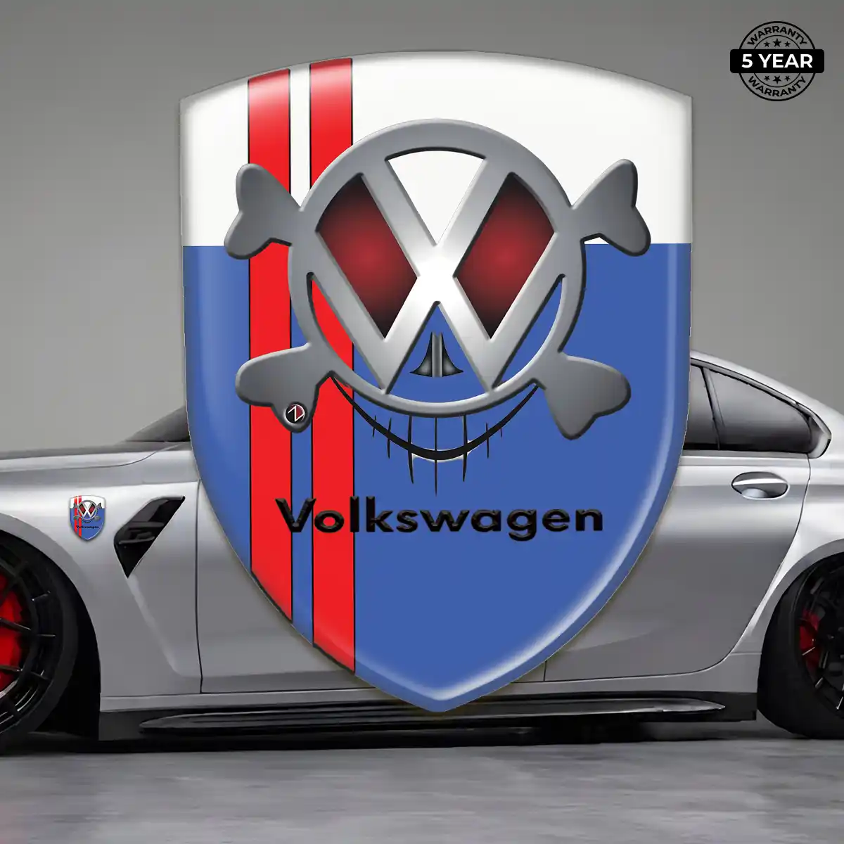 VW Epoxy Domed Sticker Elite Finish