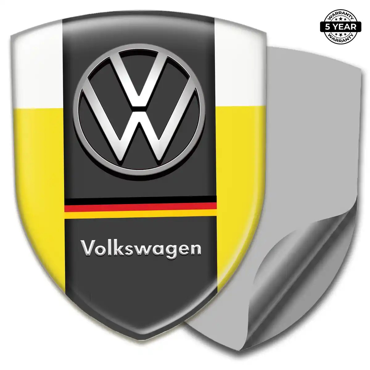 VW Gel Badge Sticker Prime Quality