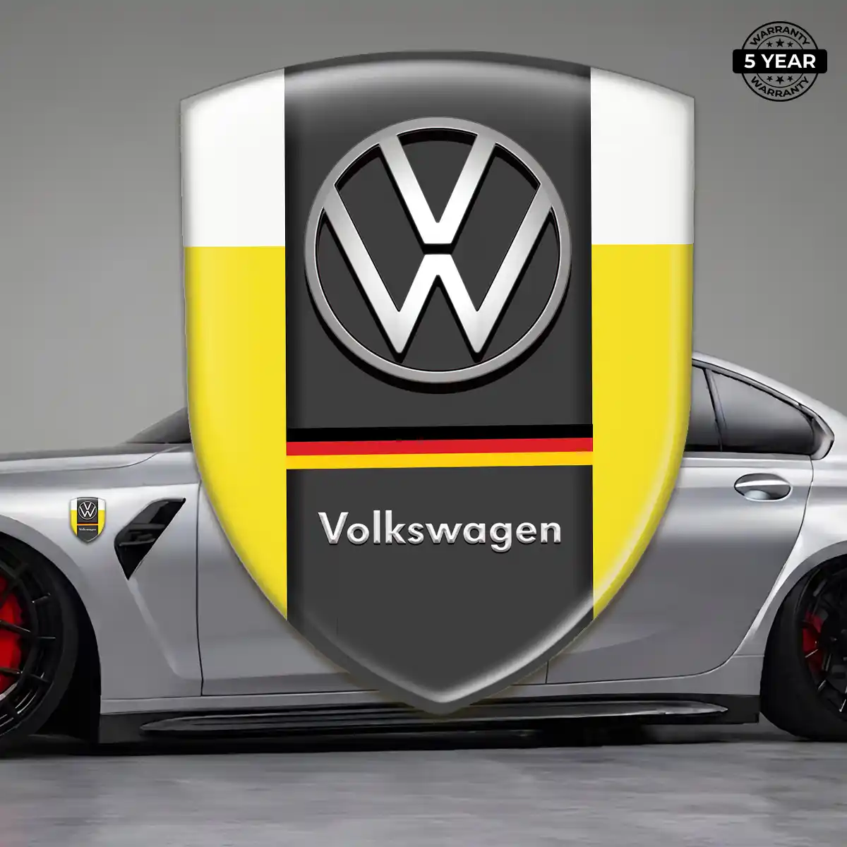 VW Gel Badge Sticker Prime Quality