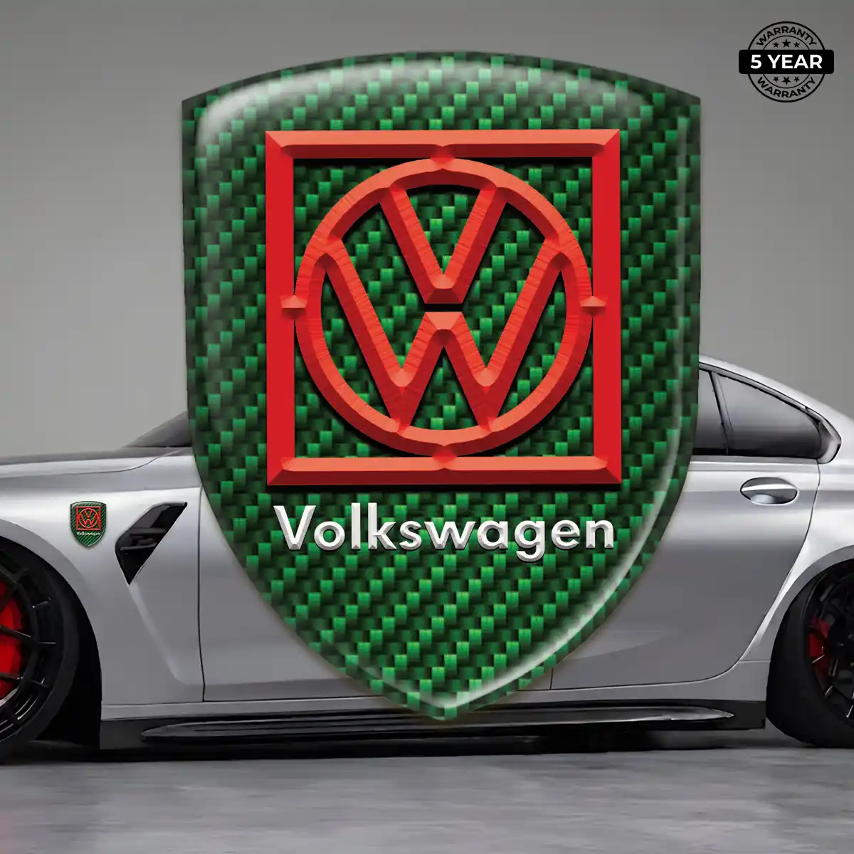 VW Gel Badge Sticker Superior Craft