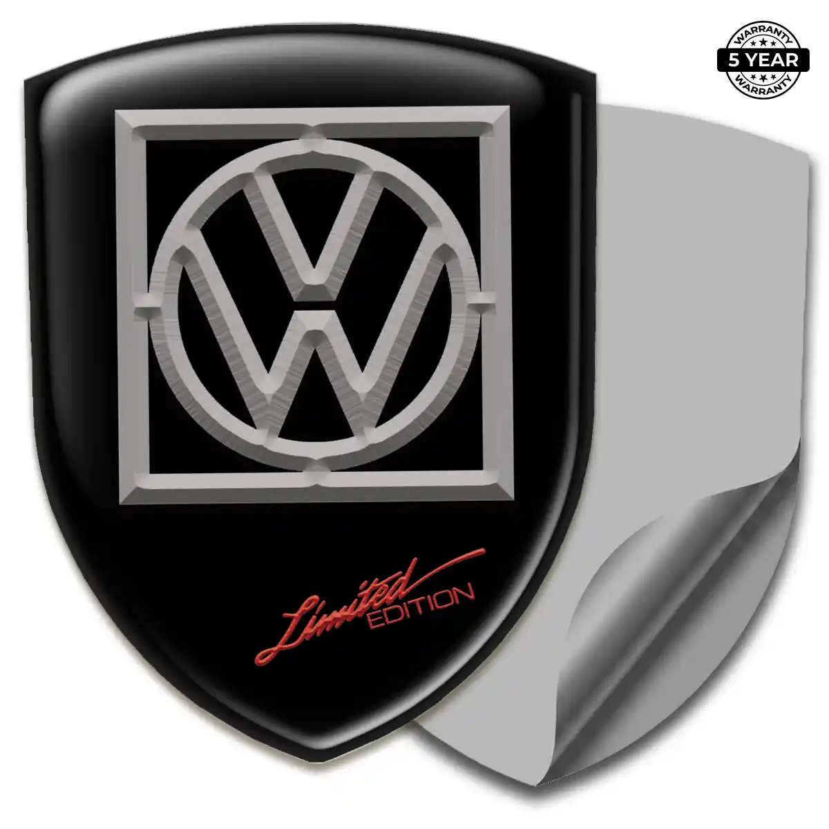 VW Gel Emblem Sticker Elite Finish