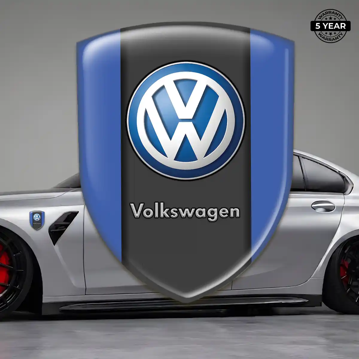 VW Gel Emblem Sticker Prime Quality