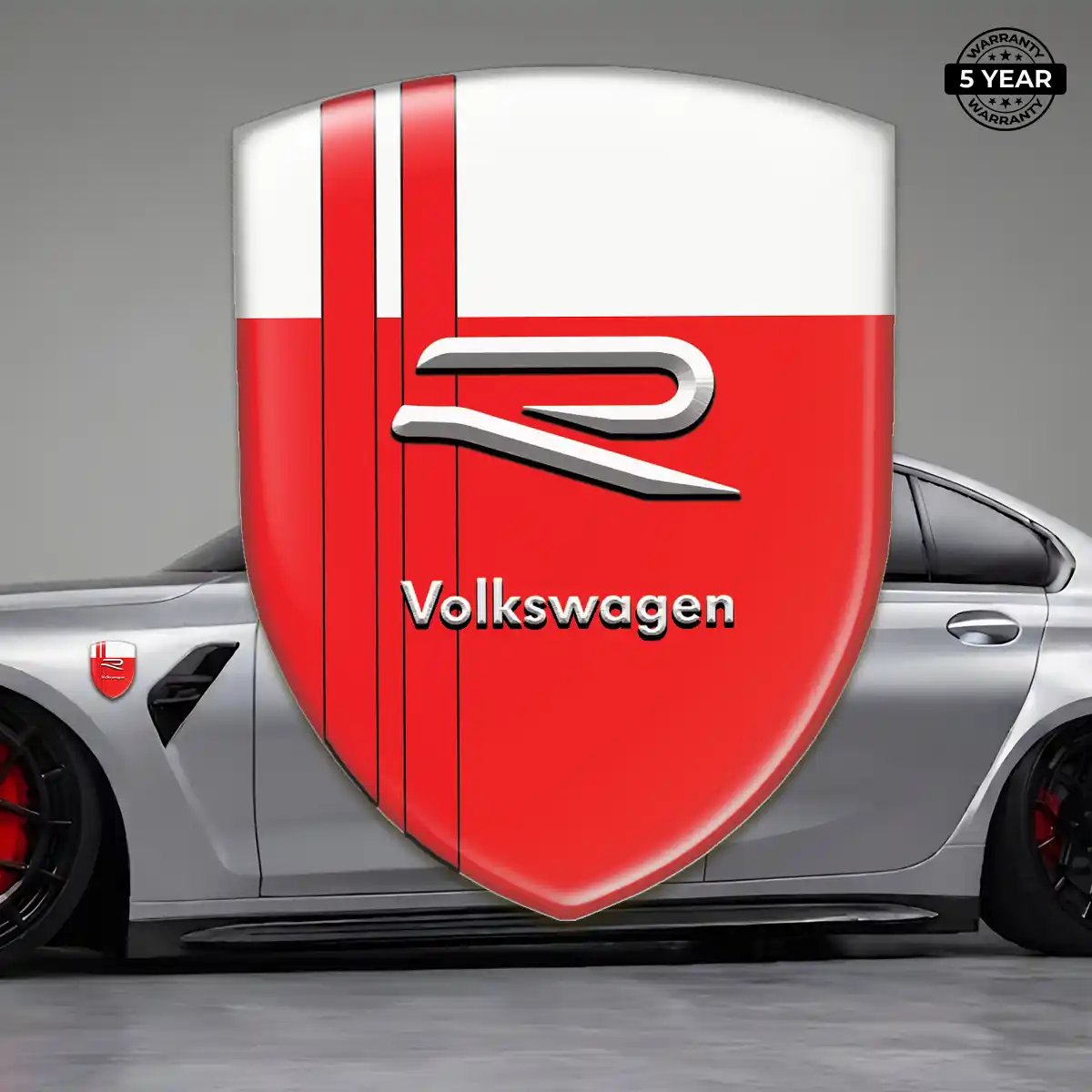 VW Gel Emblem Sticker Superior Craft