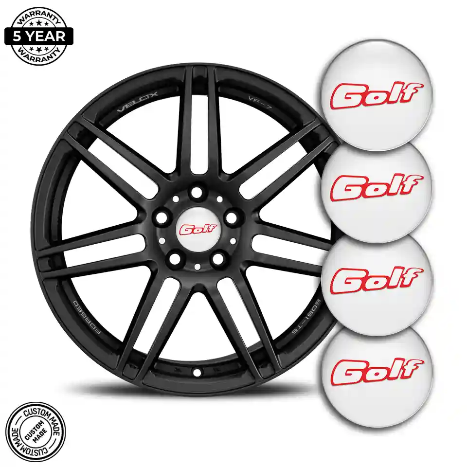 VW Golf Emblem Center Hup Cap Stylish Design
